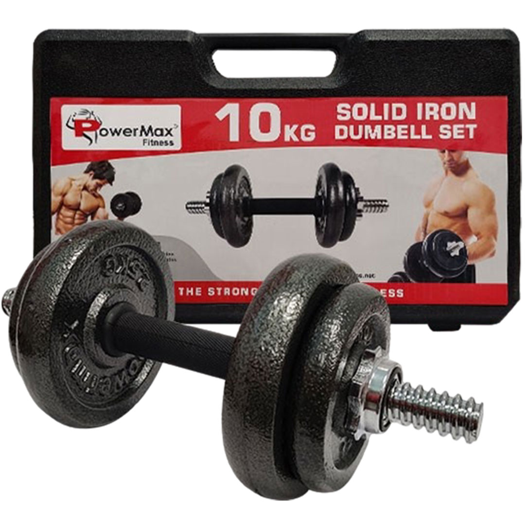 PDS-10 Dumbbell Set with Non-Slip Grip for Home Use