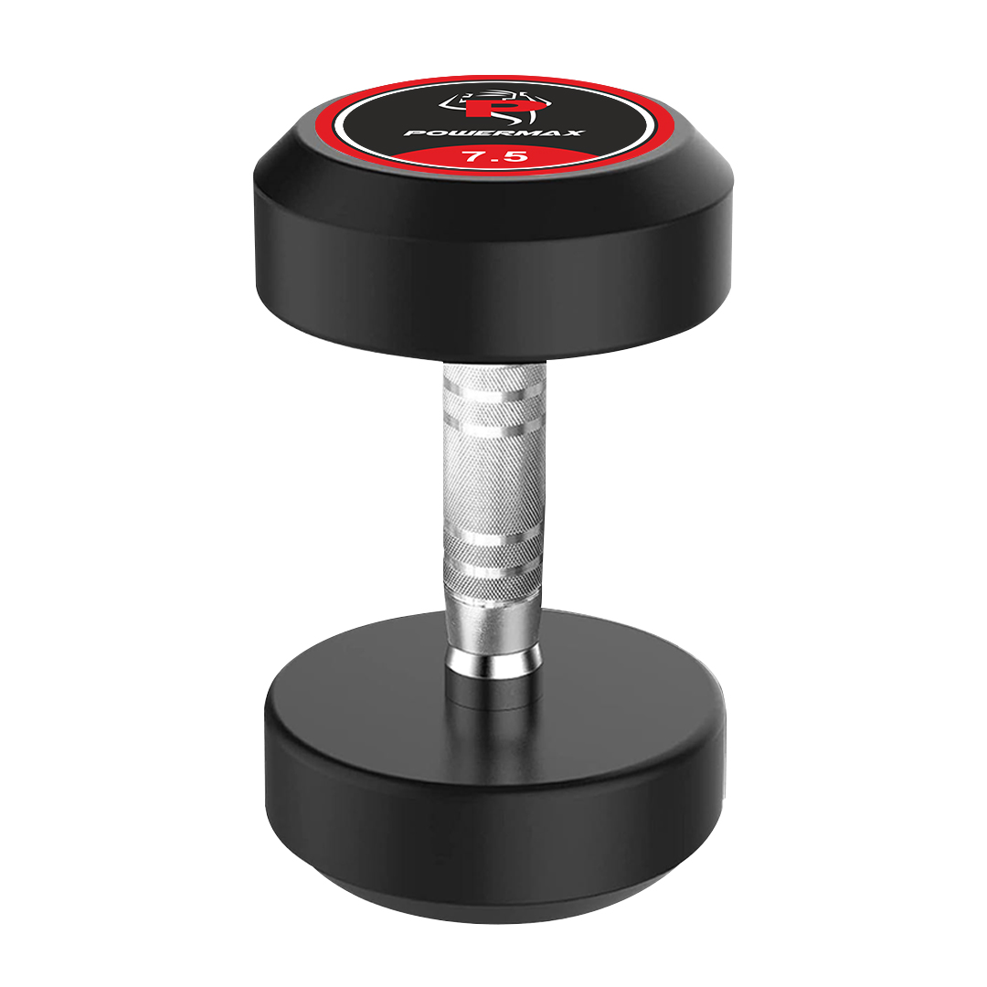 DRR-07.5 7.5KG Rounded Rubber Dumbbell