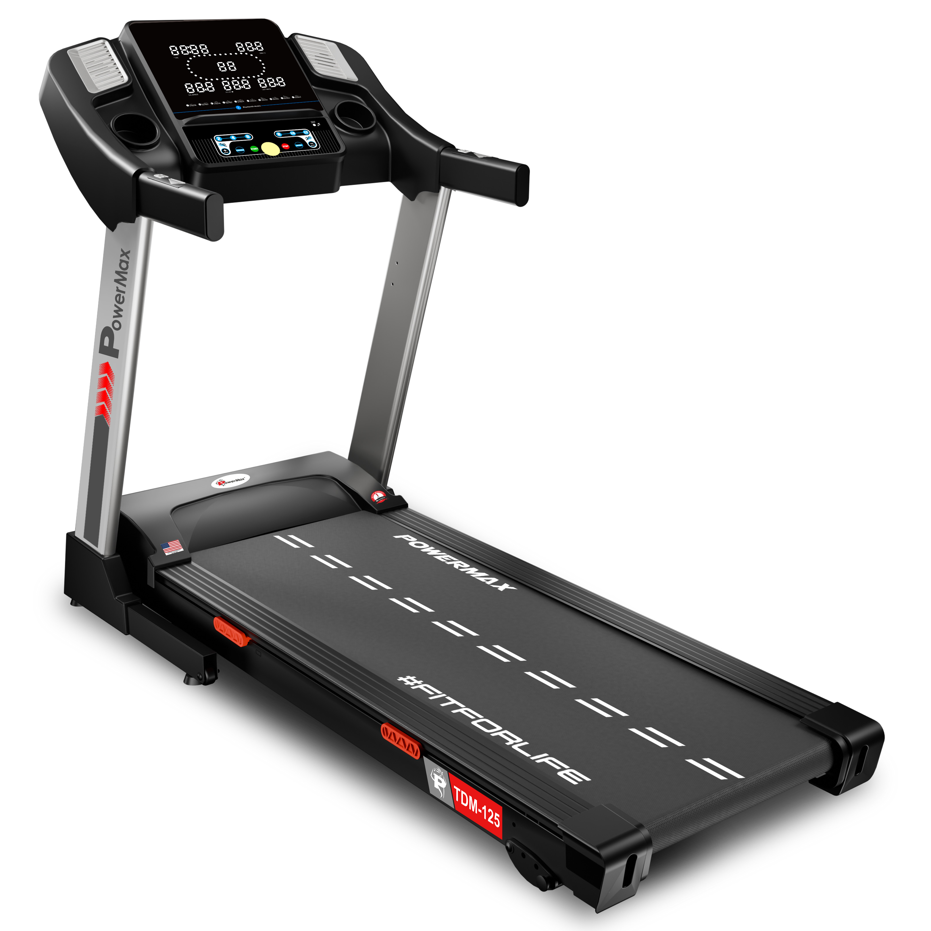 TDM-125 Motorized Treadmill with MP3 and Bluetooth