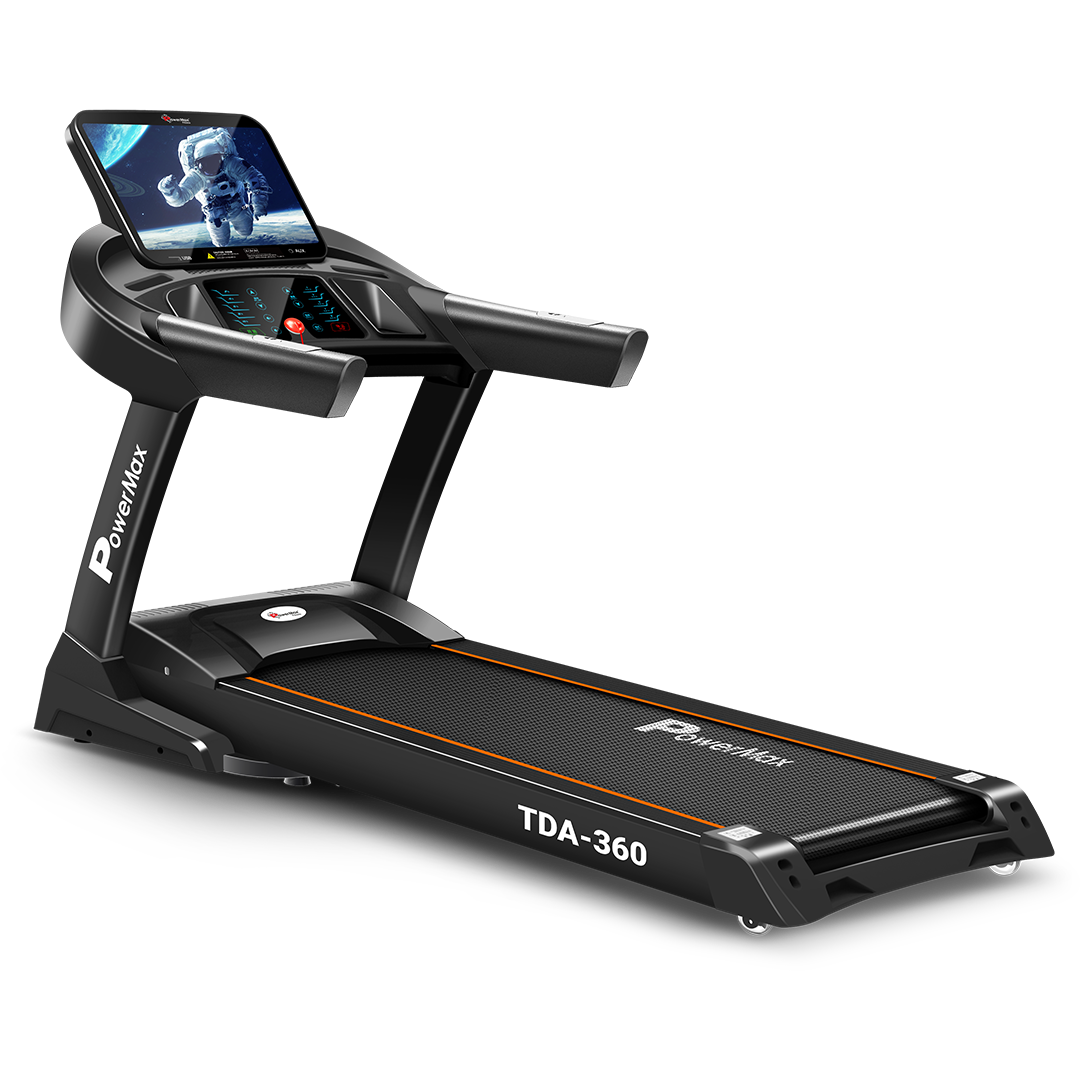 MaxTrek TDA-360 DC Motorized Treadmill for Home with 15.6inch HD
